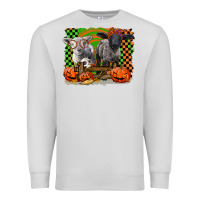 Dove Grey Baby Sheeps Premium Sweatshirt - LillyAllenDesigns