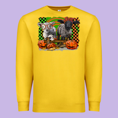Baby Sheeps Premium Sweatshirt Designed By Lillyallendesigns