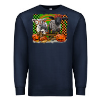 Navy Baby Sheeps Premium Sweatshirt - LillyAllenDesigns