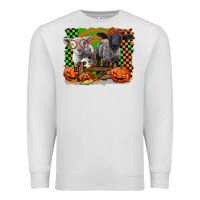Oatmeal Heather Baby Sheeps Premium Sweatshirt - LillyAllenDesigns