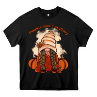 Black Pumpkin spice every thing Heavy Core Tee - NancyCooperArtShop