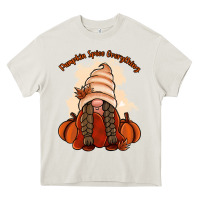 Cream Pumpkin spice every thing Heavy Core Tee - NancyCooperArtShop