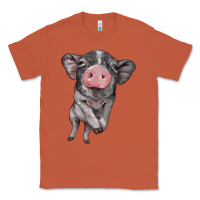 Copper baby pig Classic Tee - BarkalooDesign