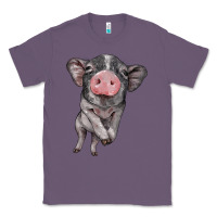 Lavender baby pig Classic Tee - BarkalooDesign