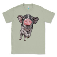 Matcha baby pig Classic Tee - BarkalooDesign