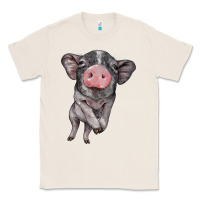 Natural baby pig Classic Tee - BarkalooDesign
