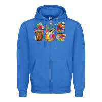 True Royal hippie coffee cups bbs Zipper Hoodie - BundleAndBundleShop
