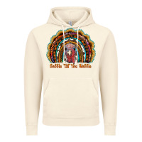 Vintage Artic gobble till you wobble thanksgiving rainbow Vintage Hoodie - RanaPortraitStore