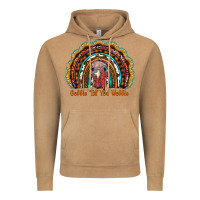 Vintage Camel gobble till you wobble thanksgiving rainbow Vintage Hoodie - RanaPortraitStore