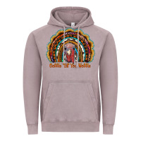 Vintage Zinc gobble till you wobble thanksgiving rainbow Vintage Hoodie - RanaPortraitStore