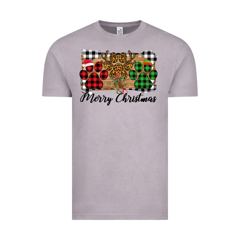 Merry Christmas Paws Vintage Tee by Bettercallsaul | Teevron