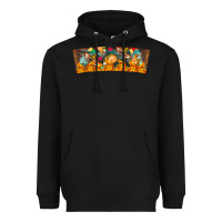 Black Nach Valentine Heavyweight Hoodie - CowhideDigitalArt