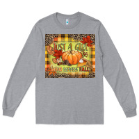 Just A Girl Who Loves Fall Long Sleeve Tee | Teevron