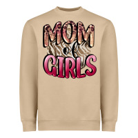 Mushroom Mom of Girls Mother's Day Heavyweight Sweatshirt - CowGirlArtShop