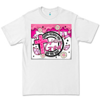 White doing my best and letting god Premium Tee - MaliasSmallBusiness
