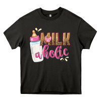 Asphalt milkaholic girls Heavy Core Tee - NancyCooperArtShop
