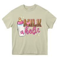 Mossy milkaholic girls Heavy Core Tee - NancyCooperArtShop