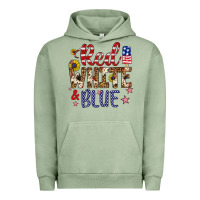 Pigment Oil Green red white and blue Urban Hoodie - Artiststas