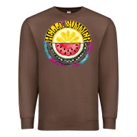 Chestnut Hello Summer Premium Sweatshirt - CowhideDigitalArt