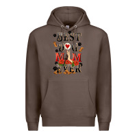 Coffee Best dog mom ever Mother's Day Premium Hoodie - FaDigitalArtStudio