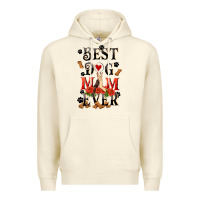 Sandshell Best dog mom ever Mother's Day Premium Hoodie - FaDigitalArtStudio