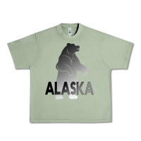 Oil Green Alaska Bear Urban Heavy Tee - Bettercallsaul