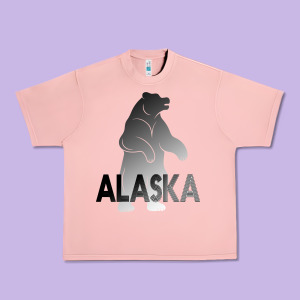 Alaska Bear Urban Heavy Tee Designed By Bettercallsaul