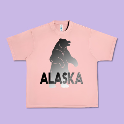 Alaska Bear Urban Heavy Tee Designed By Bettercallsaul