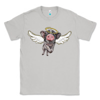 Moon Dust angel baby pig Classic Tee - BarkalooDesign