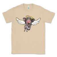 Mushroom angel baby pig Classic Tee - BarkalooDesign
