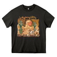 Asphalt ain t going down til the sun comes up Heavy Core Tee - MaliasSmallBusiness