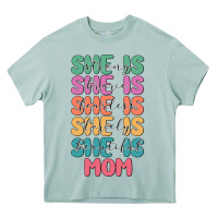 Arona she is mom Heavy Core Tee - JahusDesignShop