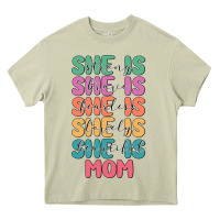 Mossy she is mom Heavy Core Tee - JahusDesignShop
