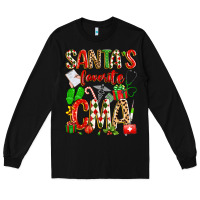Black santa's favorite cma Long Sleeve Tee - texasbilliewilder