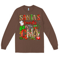 Chestnut santa's favorite cma Long Sleeve Tee - texasbilliewilder