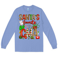 Colony Blue santa's favorite cma Long Sleeve Tee - texasbilliewilder