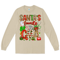 Mushroom santa's favorite cma Long Sleeve Tee - texasbilliewilder