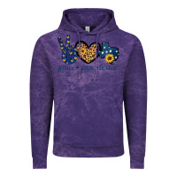 Cloud Purple Peace Love Texas Vintage Hoodie - Bettercallsaul
