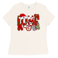 Bone christmas love nurse Ladies Tee - NancyCooperArtShop