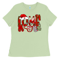 Matcha christmas love nurse Ladies Tee - NancyCooperArtShop