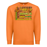 Carrot Autumn Is God's way Of Showing Us How Beautiful Ch Premium Sweatshirt - CowhideDigitalArt