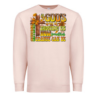 Pale Pink Autumn Is God's way Of Showing Us How Beautiful Ch Premium Sweatshirt - CowhideDigitalArt