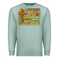 Seafoam Autumn Is God's way Of Showing Us How Beautiful Ch Premium Sweatshirt - CowhideDigitalArt