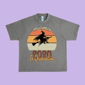 Hallowmeen 2020 In Q Uarantİne Urban Heavy Tee Designed By Bettercallsaul
