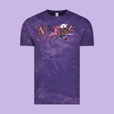 Valentine's Day Nurse Vintage Tee Designed By Ranaportraitstore