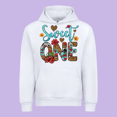 Sweet One Cherry Urban Hoodie Designed By Artiststas