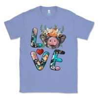 Colony Blue pig love Classic Tee - BarkalooDesign