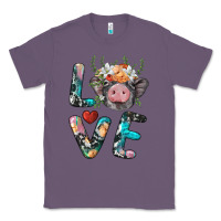 Lavender pig love Classic Tee - BarkalooDesign