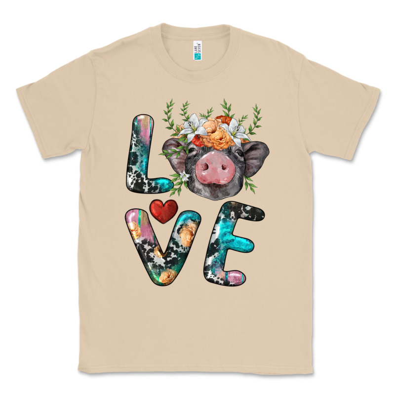 Pig Love Classic Tee by BarkalooDesign | Teevron