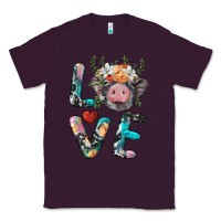 Plum pig love Classic Tee - BarkalooDesign